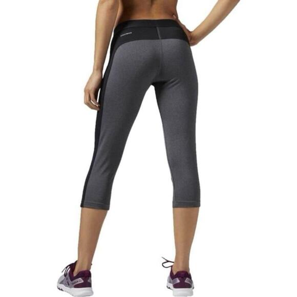 NWT Reebok WORK OUT READY CAPRI Women's tights | SpeedWick | Training Pants | El - Picture 6 of 7